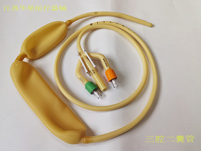 三腔雙囊胃管氣囊破裂怎么辦？